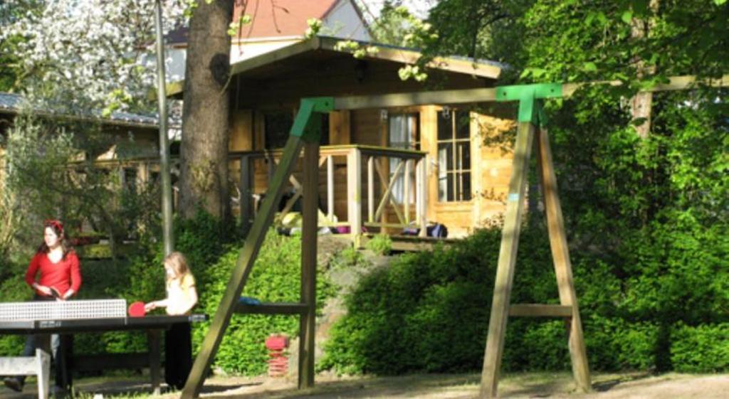 Camping Des Rochers Des Parcs Hotel Clécy Стая снимка